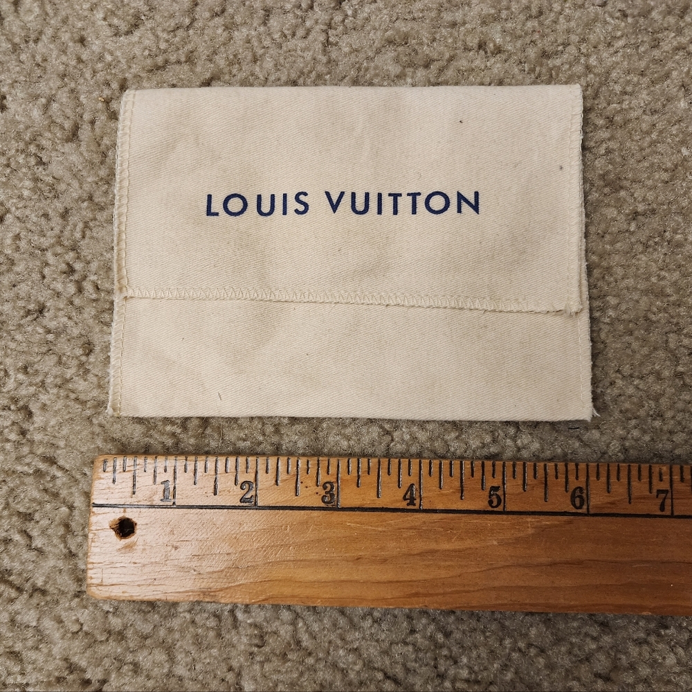 Louis Vuitton wallet dust sleeve
